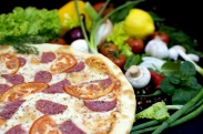 Пицца Салями (28 см.) (вес 367гр.)